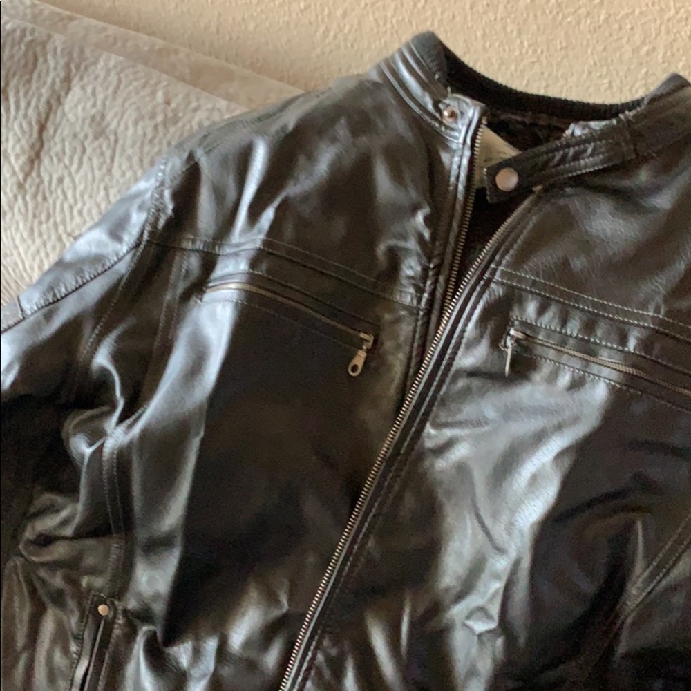 Men’s PVU Leather Jacket